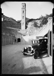 Chevrolet car, odd shots, Southern California, 1925