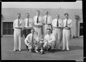 General Electric salesmen, Broadway Department Store, Los Angeles, CA, 1931