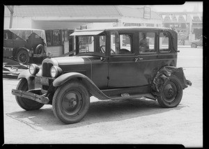 Chevrolet coupe and coach, Universal Auto Insurance, Southern California, 1933