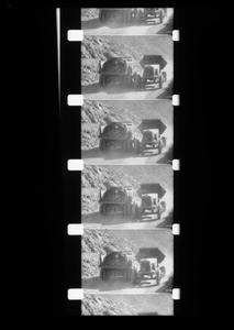 Enlargements from line film of Arizona trip, Southern California, 1932
