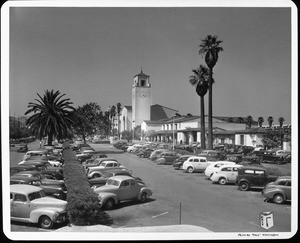 Union Station as seen from its parking lot