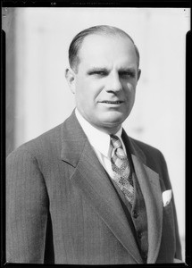 Portrait of Mr. Wilcox, Southern California, 1933