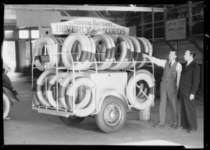 Publicity, Austin delivery etc., Southern California, 1933