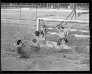 Water polo, Southern California, 1933