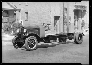 Ford chassis, Southern California, 1932