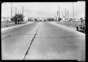 Intersection, South Redondo Boulevard & South San Vicente Boulevard, Los Angeles, CA, 1932