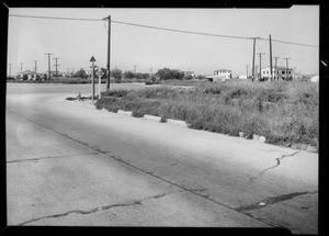 Intersection of South Van Ness Avenue and West Manchester Boulevard, Inglewood, CA, 1935