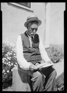 Mr. Jackman Johnson, Union Pacific engineer, Long Beach, CA, 1926