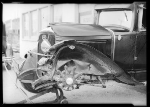 Pontiac coupe, Helen Graff, owner, assured, C.H. Casey, Southern California, 1932