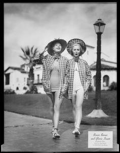 Movie stars, Southern California, 1936