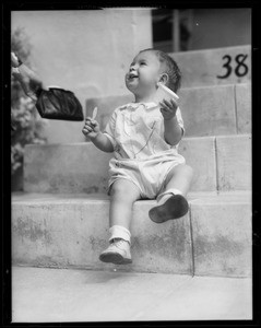 Baby - 12 months old, Southern California, 1932