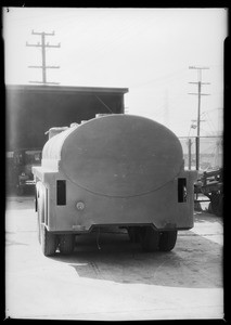 Oil trucks for Marsh, the artist, Southern California, 1931