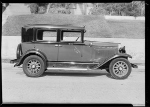 New Mutual cab, Southern California, 1930