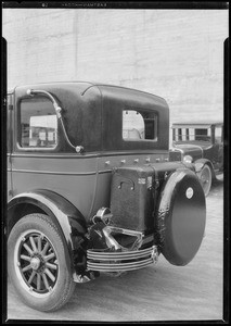 Oakland trunk rack, Standard Safety, Southern California, 1926