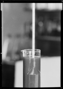 Hydrometer tests of triton & sludge from other oils, Southern California, 1935