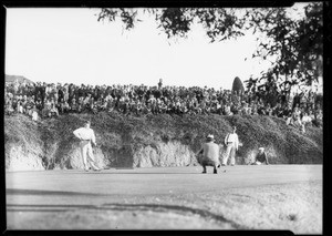 Golf tournament, Wilshire Country Club, Los Angeles, CA, 1933