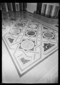 Installations, County Hospital, Venetian Terrazzo & Mosaic Co., Los Angeles, CA, 1932