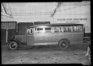 Bus, Langlois Bros., Southern California, 1931