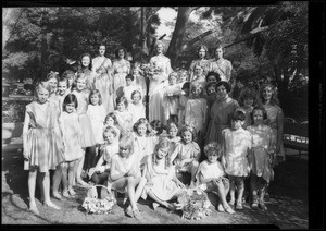 May Day group, Southern California, 1931