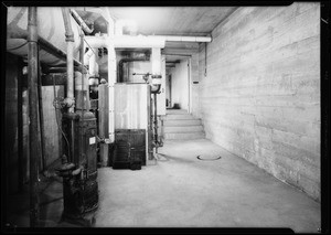 Basement of Embassy Apartments, case of Mrs. Dodge vs. Mortgage Guarantee Co., 706 South Mariposa Avenue, Los Angeles, CA, 1932