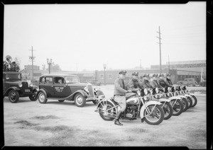 Navy Day parade, Southern California, 1934