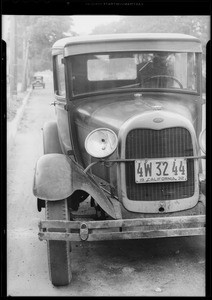 Ford sedan, Norwoof, owner, Southern California, 1932