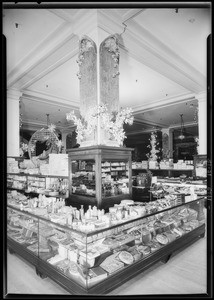 Christmas decorations, Broadway Department Store, Los Angeles, CA, 1925