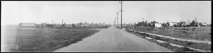 Road and houses, Southern California