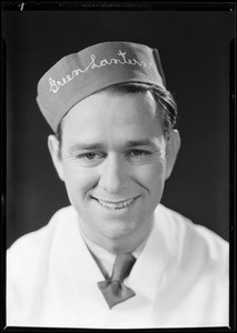 Soda fountain worker, Southern California, 1930