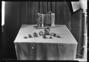 Shot of lenses, Southern California, 1928