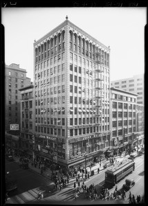 Sun building, West 7th Street and South Hill Street, Los Angeles, CA, 1928