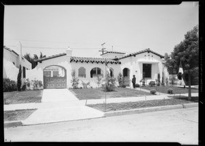 Three houses, Southern California, 1933