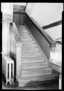 Staircase at Kress store, Southern California, 1931