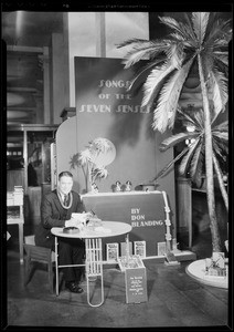 Author Don Blanding, Southern California, 1933