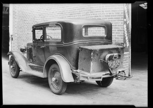 Chevrolet at Western Mechanical works, Southern California, 1931