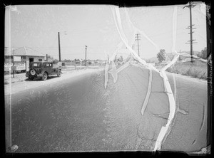 Intersection of West Alameda Avenue and South Victory Boulevard, Burbank, CA, 1935