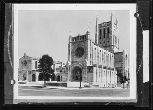 Church after retouching, Southern California, 1932