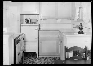 Henry Sutcliffe's apartment, Southern California, 1933