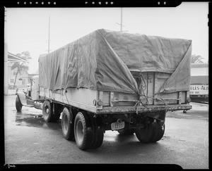 Rear view of Albuquerque Express #37, Southern California, 1940