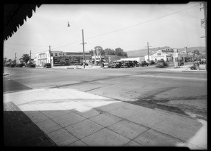 Essex Rolster - Bruce R. Aiken, intersection of Fletcher Drive and North San Fernando Road, Southern California, 1932