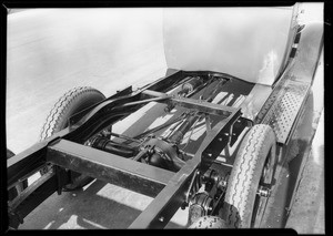 Chevrolet truck chassis, Southern California, 1930