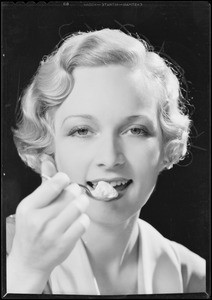 Eating ice cream, Southern California, 1932