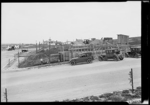 Home construction in View Park, Los Angeles, CA, 1928