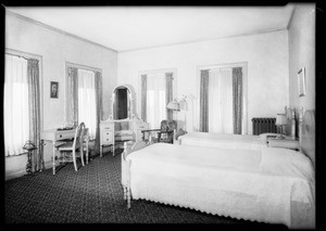 Mayan Hotel interiors, Southern California, 1931