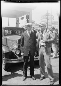 Ralph Hepburn on Oakland - Mexico run, Southern California, 1930