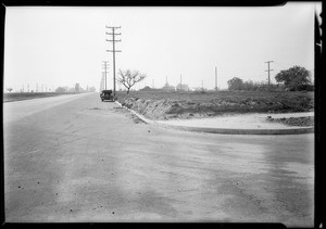 Intersection, North Parish Place and West Victory Boulevard, Hamilton versus Larkin, Burbank, CA, 1931