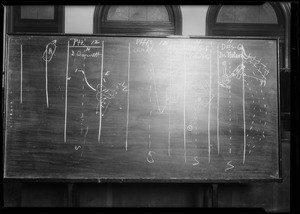 Blackboard, Superior Court #5, American Auto Insurance Co., Southern California, 1931