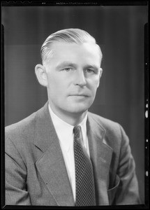 Portrait of Mr. Warren S. Girardin, Southern California, 1933