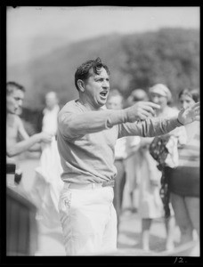 Crowd at Griffith Park with Bernard McFadden, Los Angeles, CA, 1932