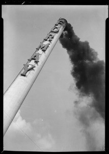 View of refinery exteriors, Southern California, 1934